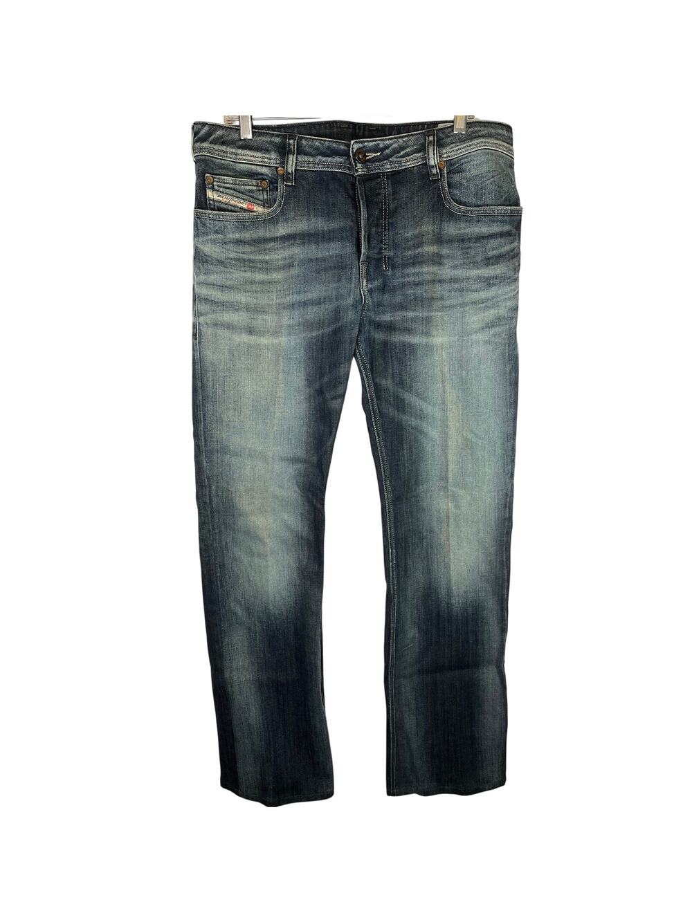 Diesel Zathan regular bootcut stretch vintage jeans, size W 34, L 32, wash 0885K